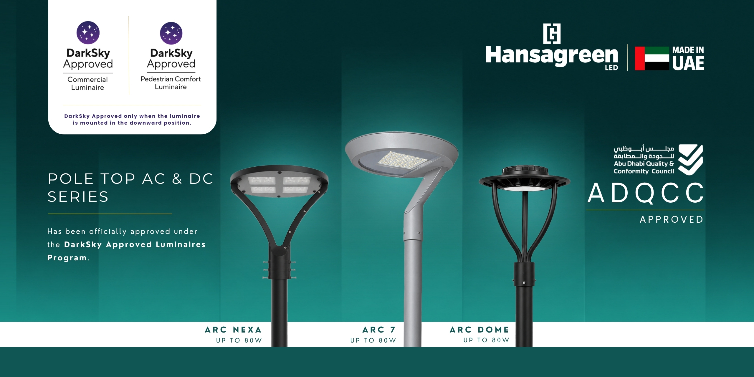 Has been officially approved under the DarkSky Approved Luminaires Program. (1)
